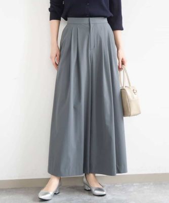 小さいサイズ】ストレッチ3タックワイドパンツ／洗える | MK MICHEL