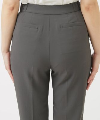 小さいサイズ】ストレッチテーパードパンツ／UVカット／接触冷感