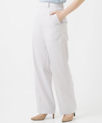 【小さいサイズ】ワイドストレートパンツ／洗える
