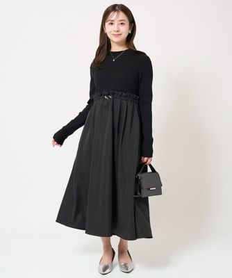 ワンピース mk セール】 【洗濯機で洗える】ストライプ柄シャツワンピース