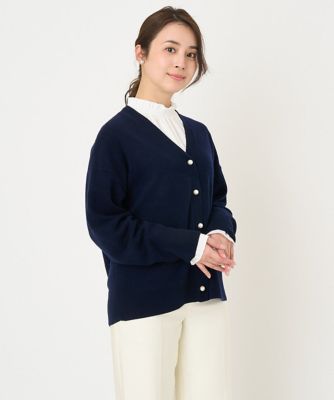 【小さいサイズ】ａｉｒｗｏｏｌニットカーディガン