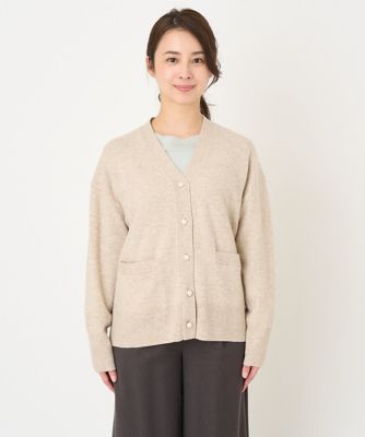 【小さいサイズ】ａｉｒｗｏｏｌニットカーディガン
