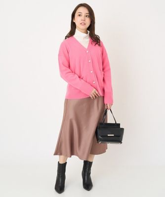【小さいサイズ】ａｉｒｗｏｏｌニットカーディガン
