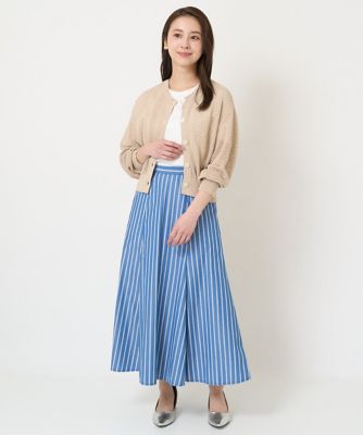 【小さいサイズ】シアーメッシュニットカーディガン