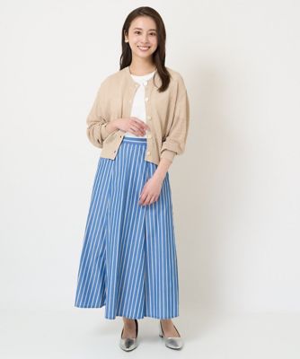 【小さいサイズ】シアーメッシュニットカーディガン