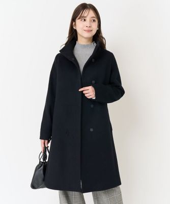 【小さいサイズ】Ｓｕｐｅｒ１００ｓウールスタンドカラーコート