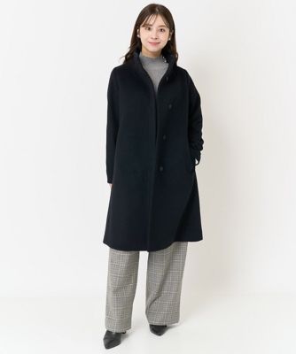 【小さいサイズ】Ｓｕｐｅｒ１００ｓウールスタンドカラーコート