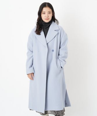 小さいサイズ】ロングチェスターウールコート | MK MICHEL KLEIN