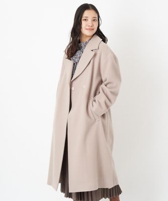 小さいサイズ】ロングチェスターウールコート | MK MICHEL KLEIN