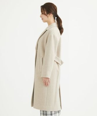 【小さいサイズ】ロングチェスターウールコート
