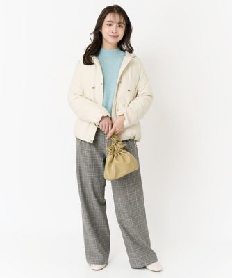【小さいサイズ】タフタショート丈ダウン