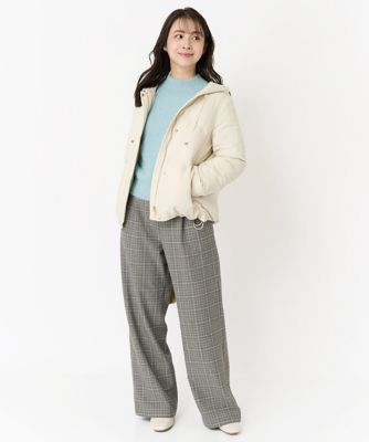 【小さいサイズ】タフタショート丈ダウン