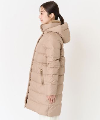 【小さいサイズ】ベーシックタフタロングダウンコート
