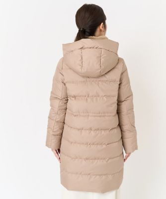【小さいサイズ】ベーシックタフタロングダウンコート