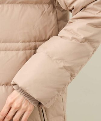 【小さいサイズ】ベーシックタフタロングダウンコート