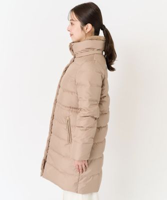 【小さいサイズ】ベーシックタフタロングダウンコート