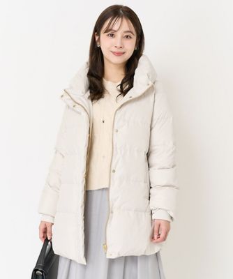 【小さいサイズ】ベーシックタフタミドルダウンコート
