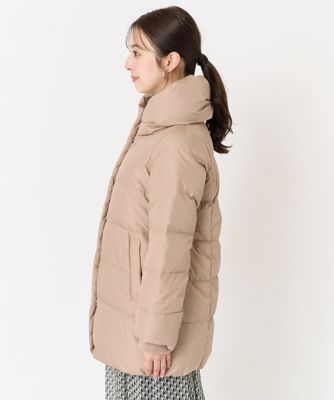 【小さいサイズ】ベーシックタフタミドルダウンコート