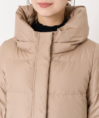 【小さいサイズ】ベーシックタフタミドルダウンコート