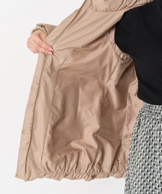 【小さいサイズ】ベーシックタフタミドルダウンコート