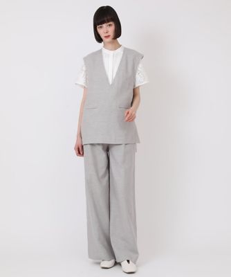 小さいサイズ】ケミカルレースジョイントデザインブラウス | HIROKO