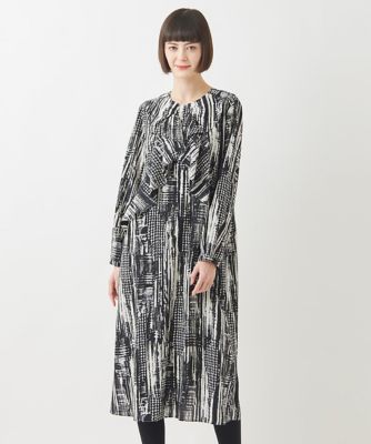 【小さいサイズ】グレンチェックフリルアクセントワンピース
