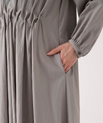 小さいサイズ】ドレープワッシャーワンピース | HIROKO BIS（Women