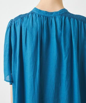【小さいサイズ／麻製品染め】ロングワンピース