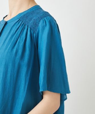 【小さいサイズ／麻製品染め】ロングワンピース