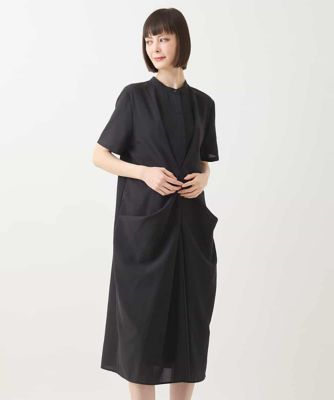 【小さいサイズ】ヴィンテージボイルシルエットワンピース