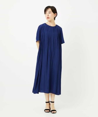 【小さいサイズ】タックデザインワンピース