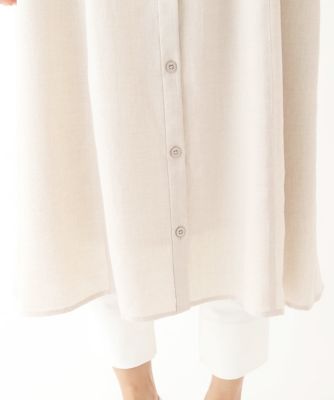 【小さいサイズ／洗濯機で洗える】サイドタックシルエットワンピース