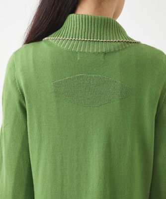 小さいサイズ／アンサンブル対応】プレーティングリブニット