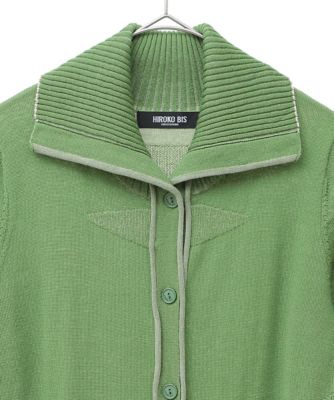 小さいサイズ／アンサンブル対応】プレーティングリブニット