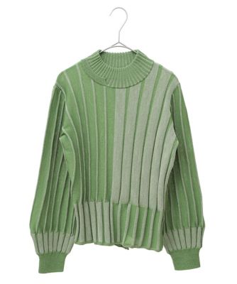 小さいサイズ／アンサンブル対応】プレーティングリブニットプル