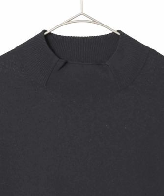 小さいサイズ】異素材ジョイントニットプルオーバー | HIROKO BIS