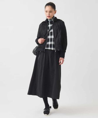 小さいサイズ】チェック柄インターシャニットプルオーバー | HIROKO