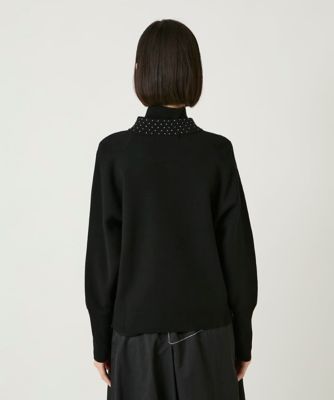 小さいサイズ】スタッズアクセントニットカーディガン | HIROKO BIS