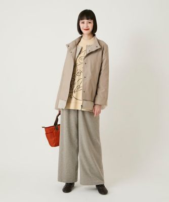 ヒロコビス（hirokobis）/【小さいサイズ】ニュアンス刺繍アクセントニットプルオーバー 小さいサイズ】ニュアンス刺繍アクセントニットプルオーバー | HIROKO