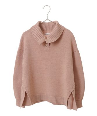 小さいサイズ】テープヤーンリブハイネックニット | HIROKO BIS（Women