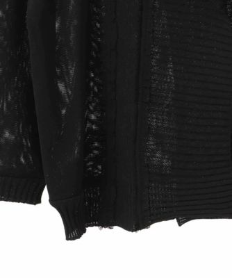 小さいサイズ】チュールフリルニットカーディガン | HIROKO BIS（Women