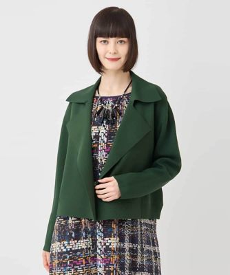 アナイ ミラノリブ ポケットジレ ブラック サイズ38 ティアードミラノリブジレ | ANAYI/アナイ | 三越伊勢丹