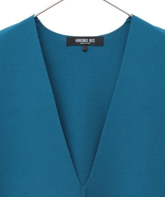 【小さいサイズ】ミラノリブニットベスト　／洗える