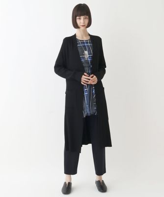 小さいサイズ】リブロングニットカーディガン | HIROKO BIS（Women
