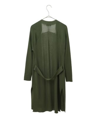 小さいサイズ】リブロングニットカーディガン | HIROKO BIS（Women