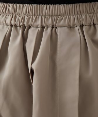 小さいサイズ／洗濯機で洗える】タックコクーンスカート | HIROKO BIS