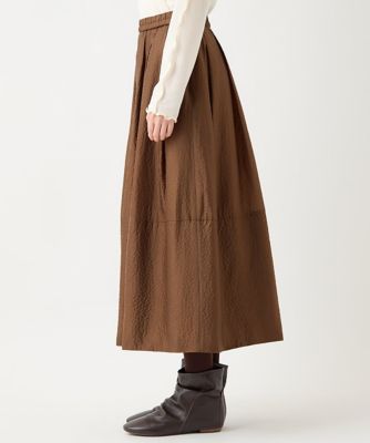 【小さいサイズ】シアーフラワーエンボススカート