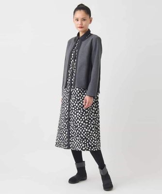 小さいサイズ】ハート柄ドットプリントフレアスカート | HIROKO BIS