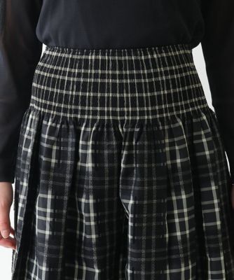 ヒロコビス（hirokobis）/【小さいサイズ】チェックジャカードシャーリングスカート 小さいサイズ】チェックジャカードシャーリングスカート | HIROKO BIS