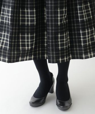 小さいサイズ】チェックジャカードシャーリングスカート | HIROKO BIS
